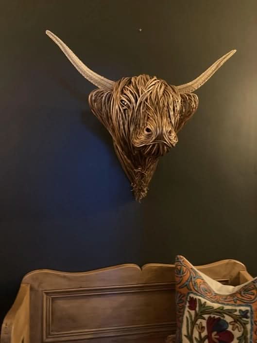 RusticAura – Rustic Cow Head Wall Decor For a Unique Home