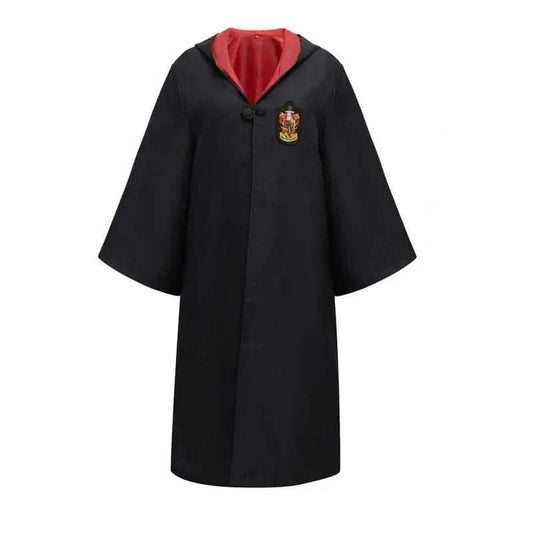 HogwartsMagic Harry Potter Kostüm | Komplettes Zaubererset mit Zauberstab und Schal | Kinder & Erwachsene | Hogwarts-Robe & Zubehör 0
