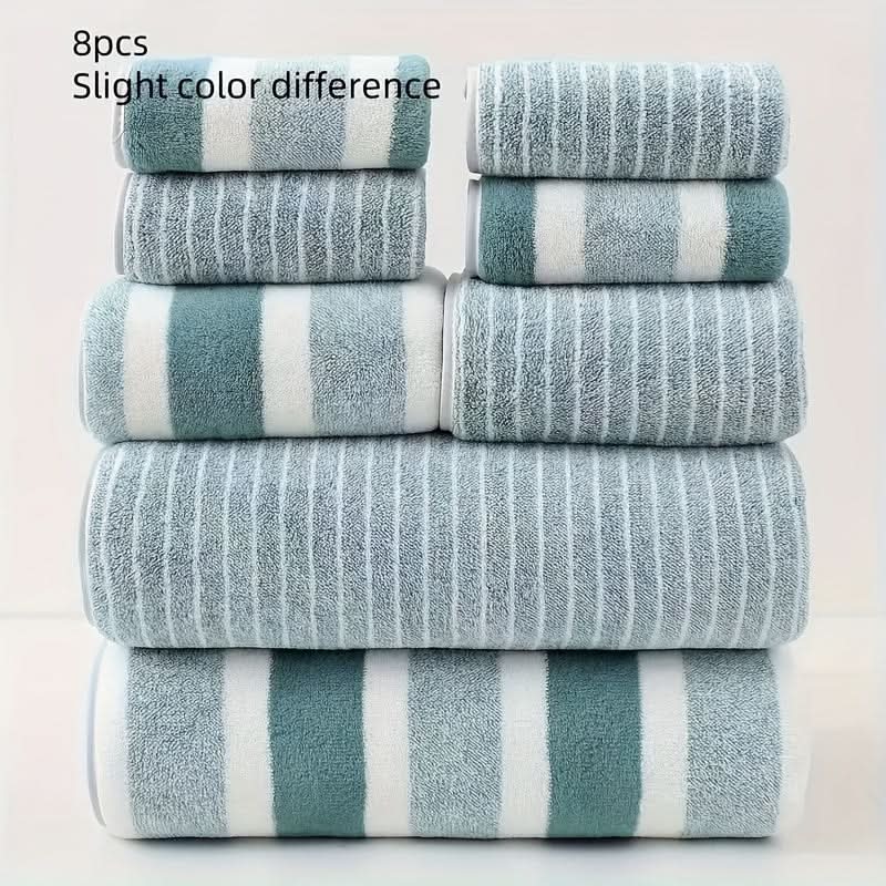 LuxusKoralle Badetuch-Set – Ultraweich & Absorbierend für ultimativen Komfort-4