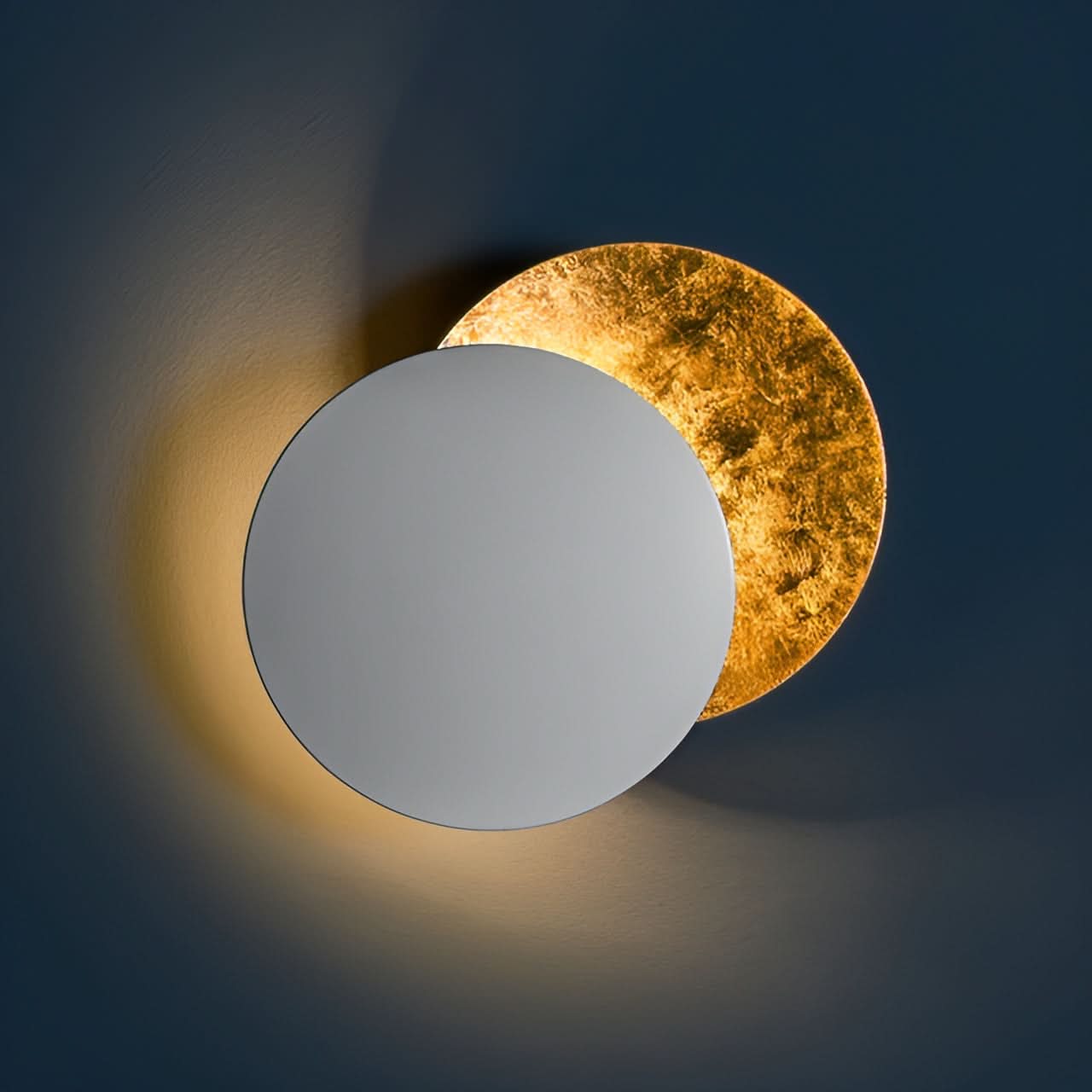 ANASTASIA LED Wall Light 360-Degree Rotating System Aluminum Moon Phase Illumination