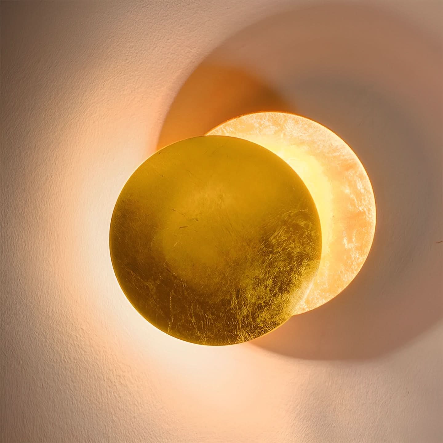 ANASTASIA LED Wall Light 360-Degree Rotating System Aluminum Moon Phase Illumination
