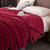 CORALWAVE – Ultra-Soft Textured Fleece Blanket