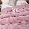 CORALWAVE – Ultra-Soft Textured Fleece Blanket