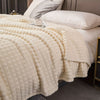 CORALWAVE – Ultra-Soft Textured Fleece Blanket