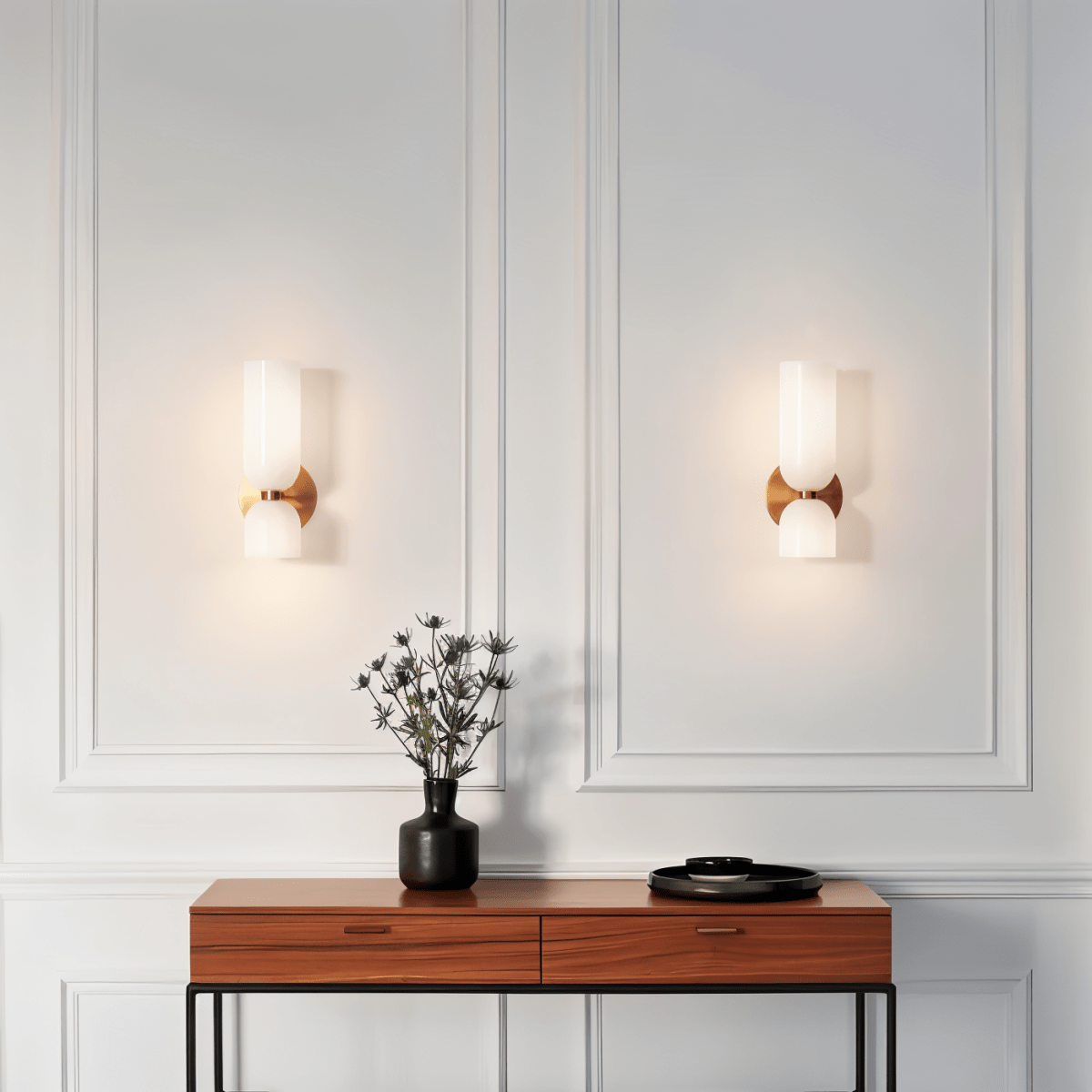 Maisie Glass LED Wall Light