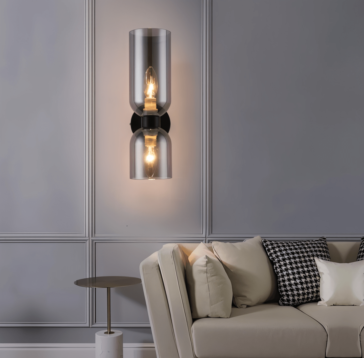 Maisie Glass LED Wall Light