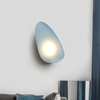 JANA Pebble Glass Wall Sconce With Warm Diffused Light For Modern Ambiance