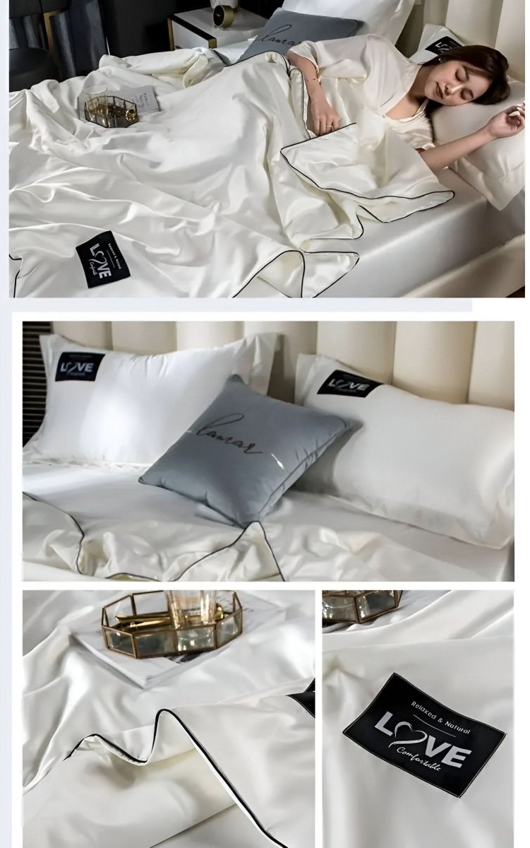 Fluffina - High-Quality Satin Silk Bed Linen