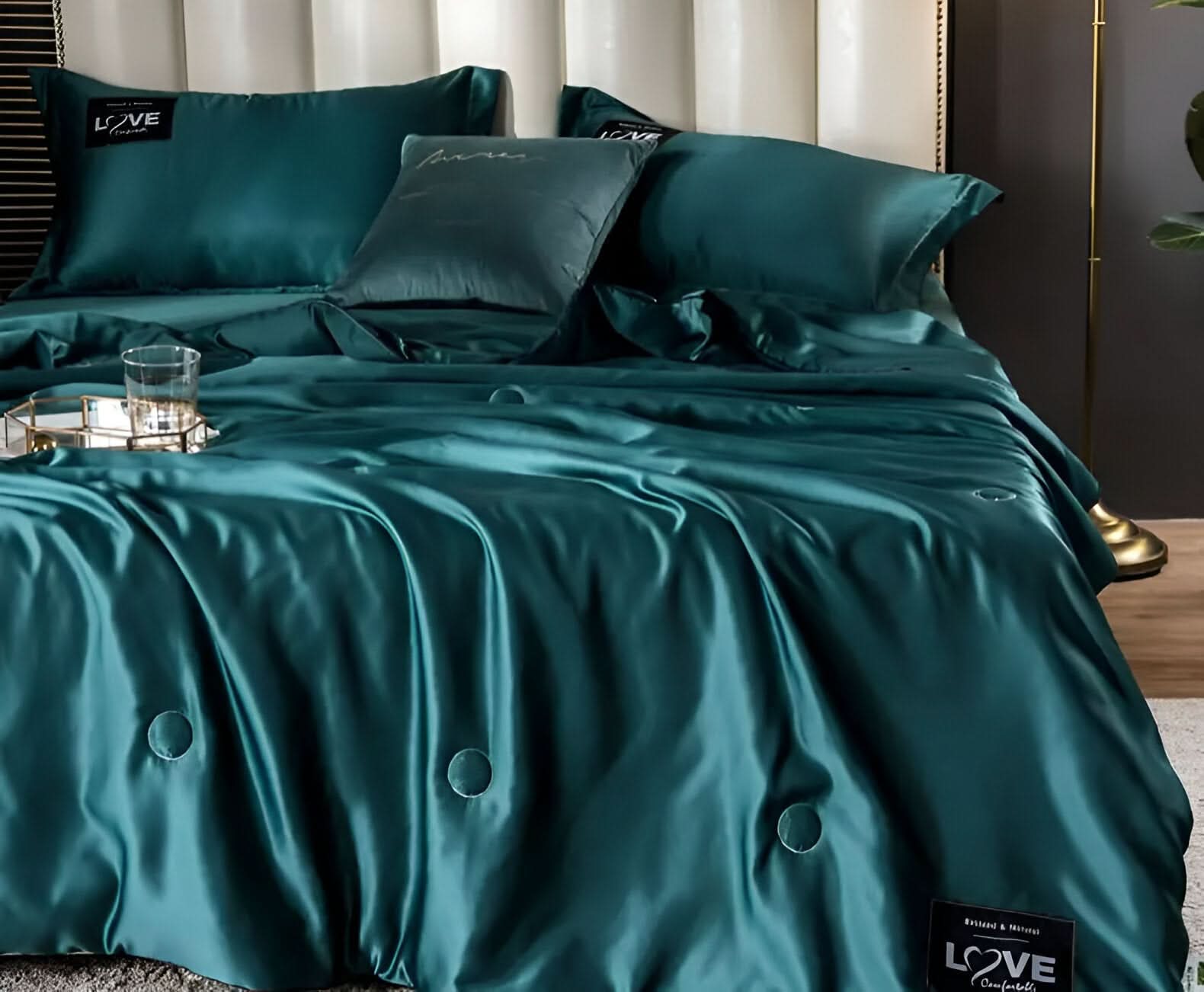 Fluffina - High-Quality Satin Silk Bed Linen