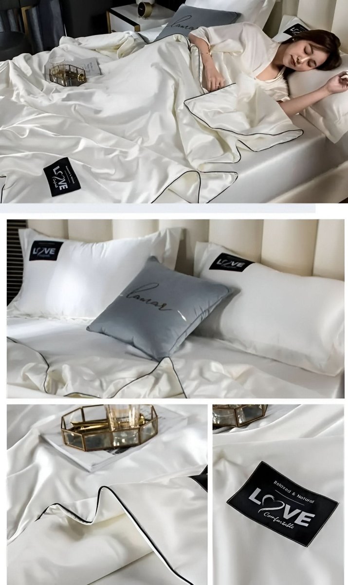 Fluffina - High-Quality Satin Silk Bed Linen
