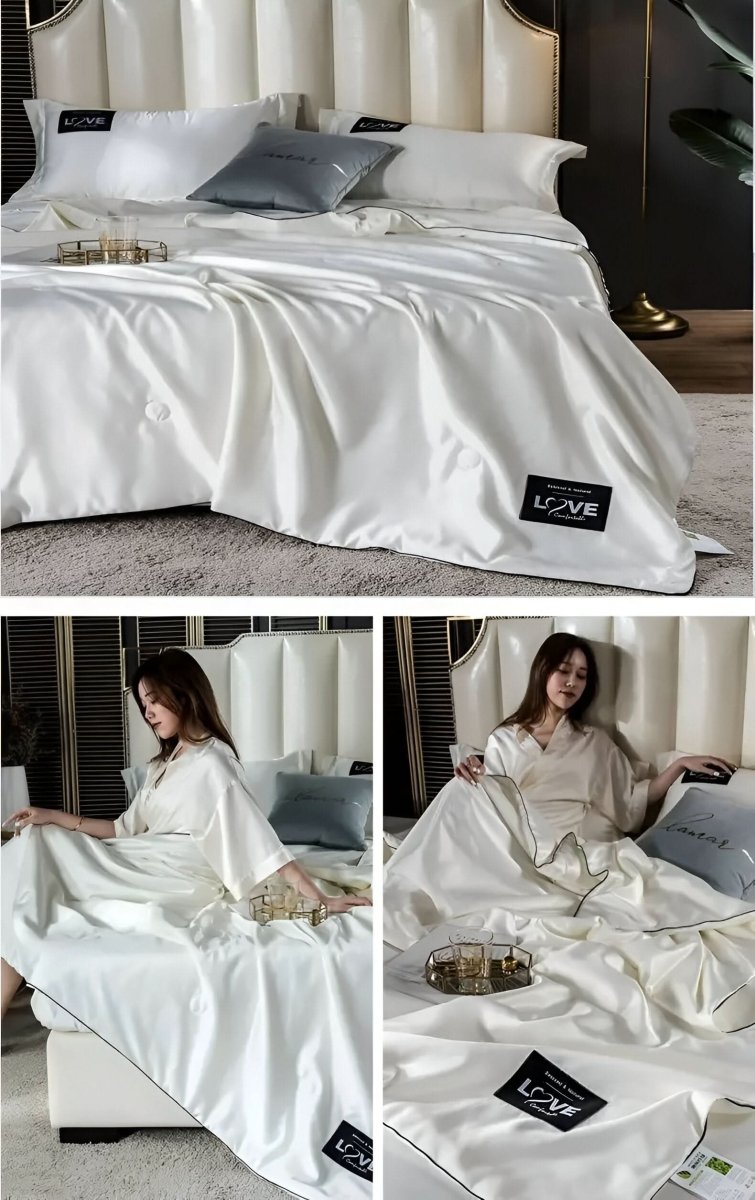 Fluffina - High-Quality Satin Silk Bed Linen