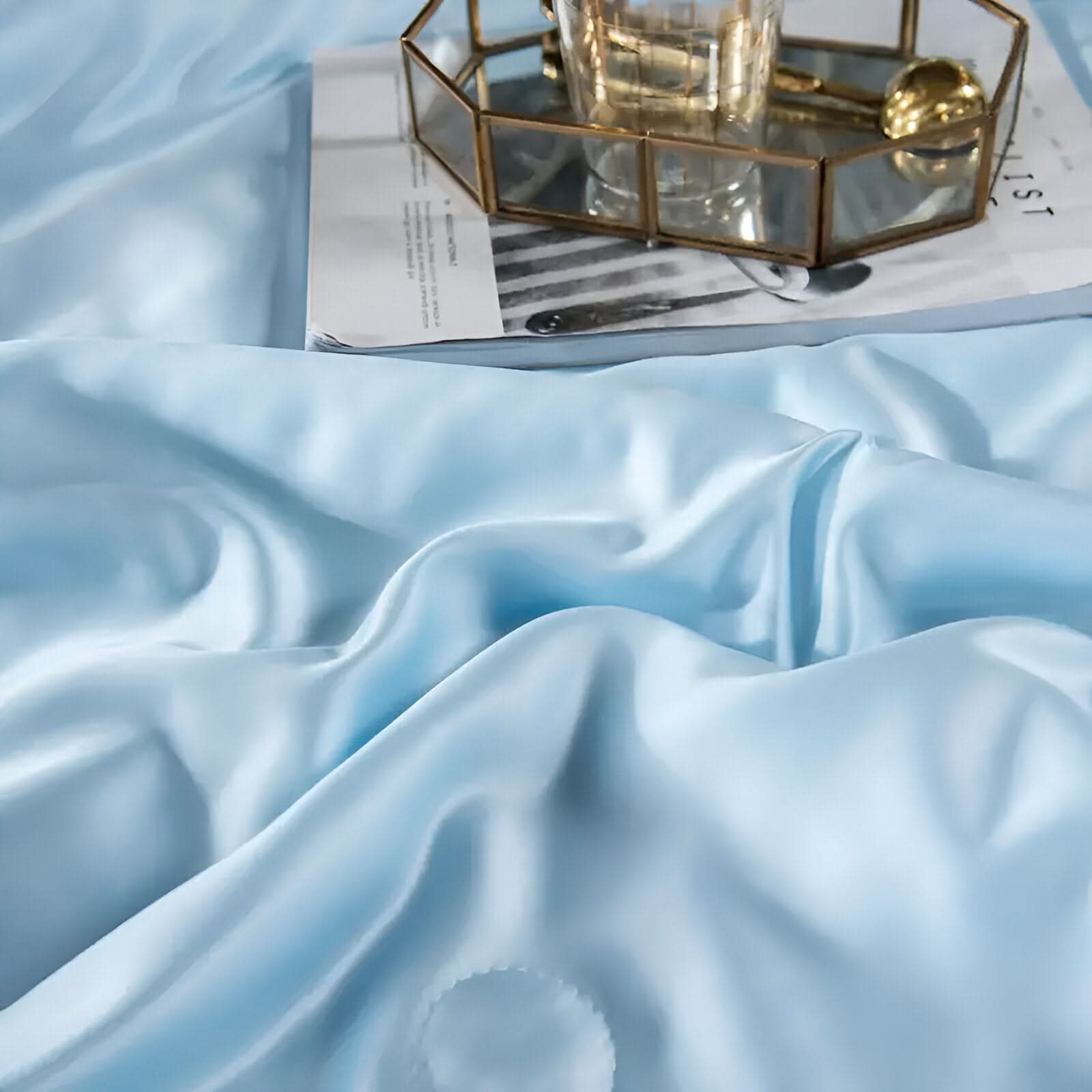 Fluffina - High-Quality Satin Silk Bed Linen
