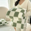 SNUGSPOT – Colorful Plaid Fleece Blanket