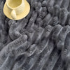 STRIPEPLUSH – Soft Striped Fleece Blanket