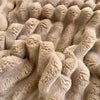 STRIPEPLUSH – Soft Striped Fleece Blanket