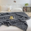 STRIPEPLUSH – Soft Striped Fleece Blanket