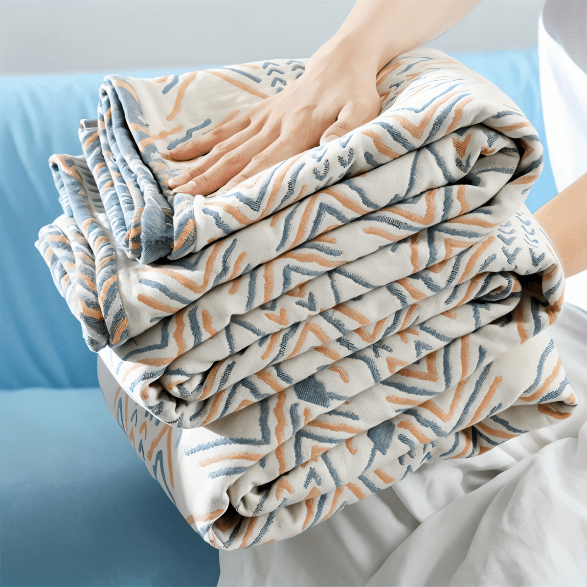 WEAVELOFT – Reversible Cotton Throw Blanket