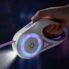 SicherGassi Leash – Illuminated Dog Leash with LED Light & Flashlight for Safe Evening Walks
