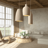 Aurelia Japandi Pendant Light Made of high-quality polystyrene resin Minimalist Luxury