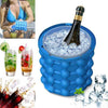 Ice Cube Maker – 2-in-1 Ice Cube Tray & Beverage Cooler For Small Freezers