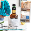 Ice Cube Maker – 2-in-1 Ice Cube Tray & Beverage Cooler For Small Freezers
