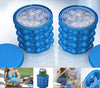 Ice Cube Maker – 2-in-1 Ice Cube Tray & Beverage Cooler For Small Freezers