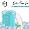 Ice Cube Maker – 2-in-1 Ice Cube Tray & Beverage Cooler For Small Freezers