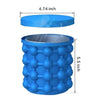 Ice Cube Maker – 2-in-1 Ice Cube Tray & Beverage Cooler For Small Freezers