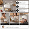 2-in-1 Eiswürfel-Maker mit Aufbewahrungsbox – 48 Eiswürfel, Doppel-Design