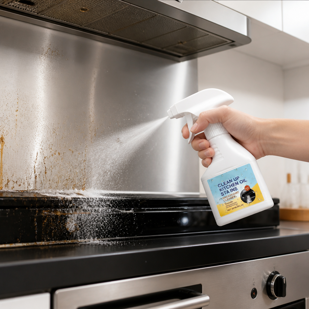 Küchenentfetter-Spray – Antibakterieller Fettlöser mit Frischem Duft