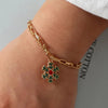 JINGLEGOLD – Verstellbares, vergoldetes, festliches Bettelarmband für weihnachtliche Stimmung 0