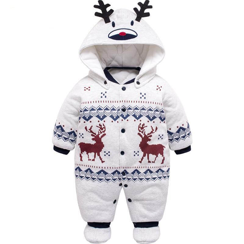 JOLLYBABE – Frühlings-Unisex-Baby-Weihnachtsoutfit für festlichen Stil 2