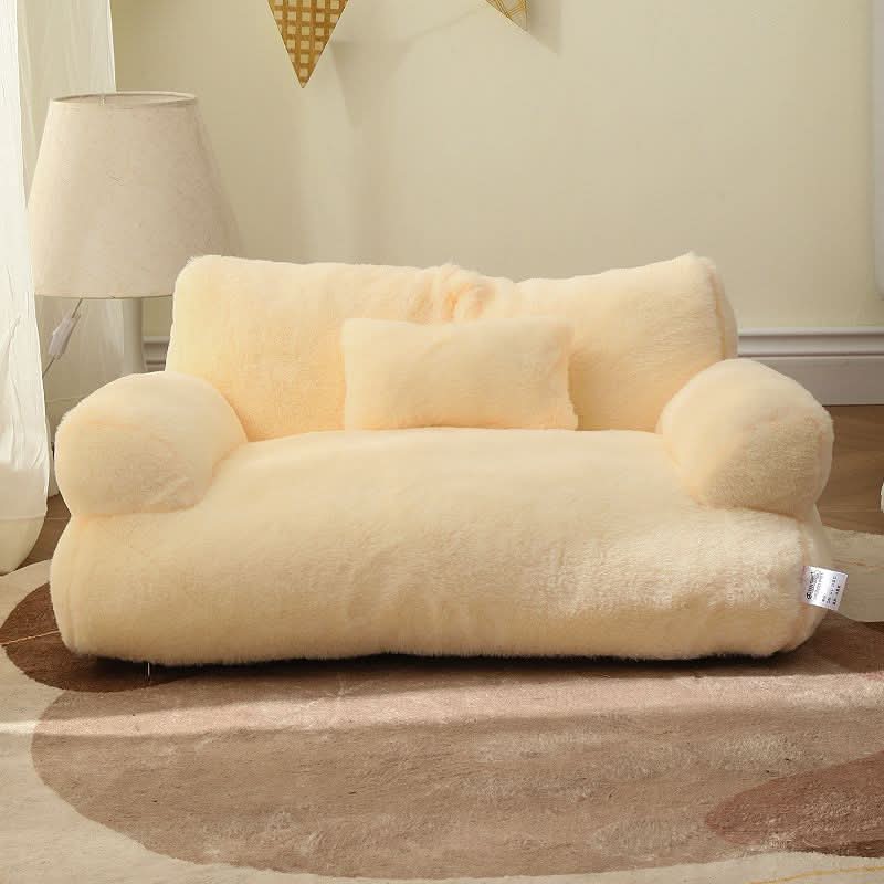 Pet Sofa Pro – Calming Pet Bed With Raised Rim For Less Stress