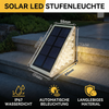 Solar LED Stufenleuchte – IP67 wasserdichte Treppen- & Wegebeleuchtung