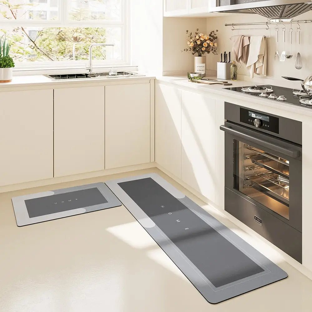 KITCHENMAT – Rutschfester und wasserdichter Küchenteppich aus Polymer 4