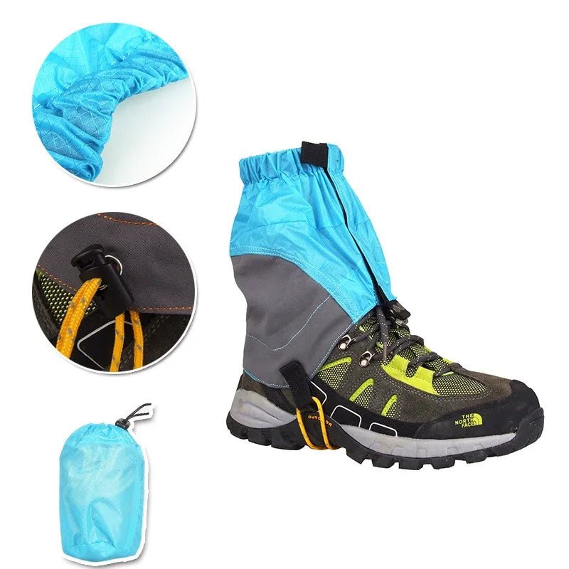 KNEEWARD – 20D wasserdichte Wanderfußabdeckungen mit erweitertem Knieschutz 4