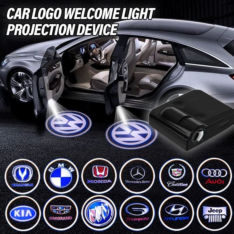Door Glow Projector - Wireless LED Car Door Light For Brand Projection