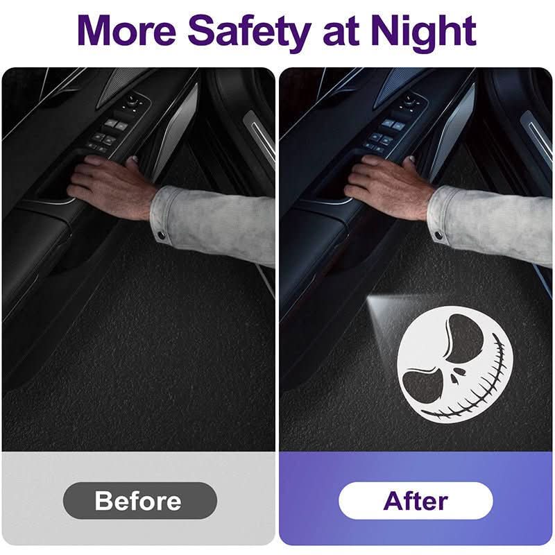 Door Glow Projector - Wireless LED Car Door Light For Brand Projection