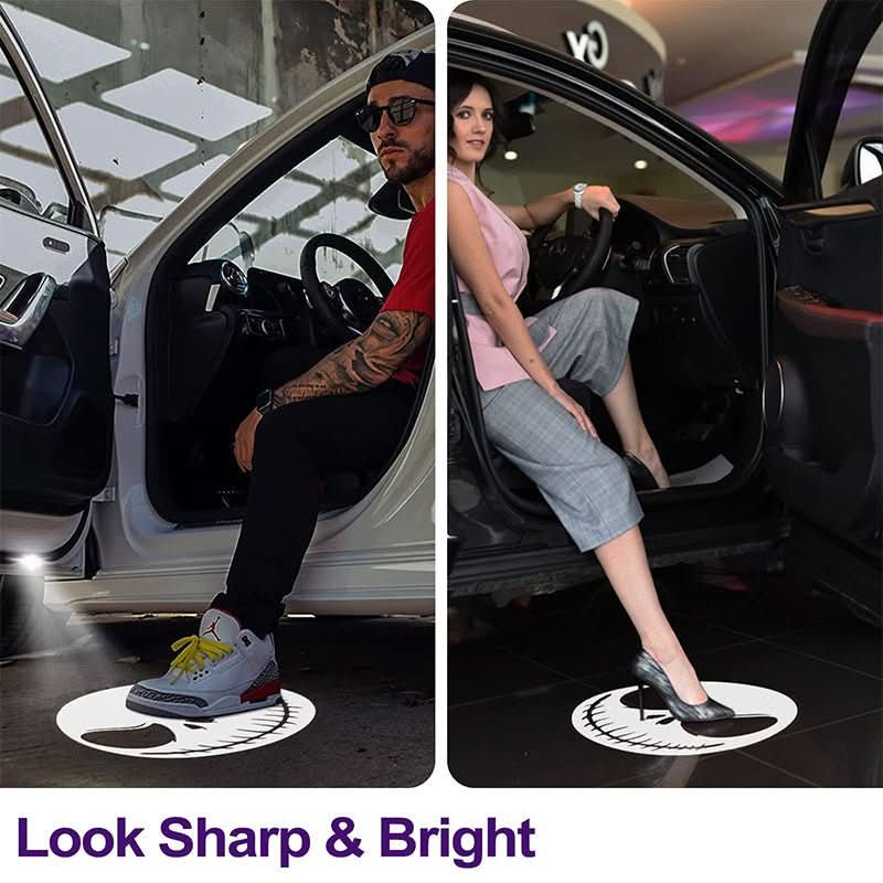 Door Glow Projector - Wireless LED Car Door Light For Brand Projection