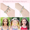 SPARKLETTA - Bracelet Craft Kit for Girls with Sparkling Charms