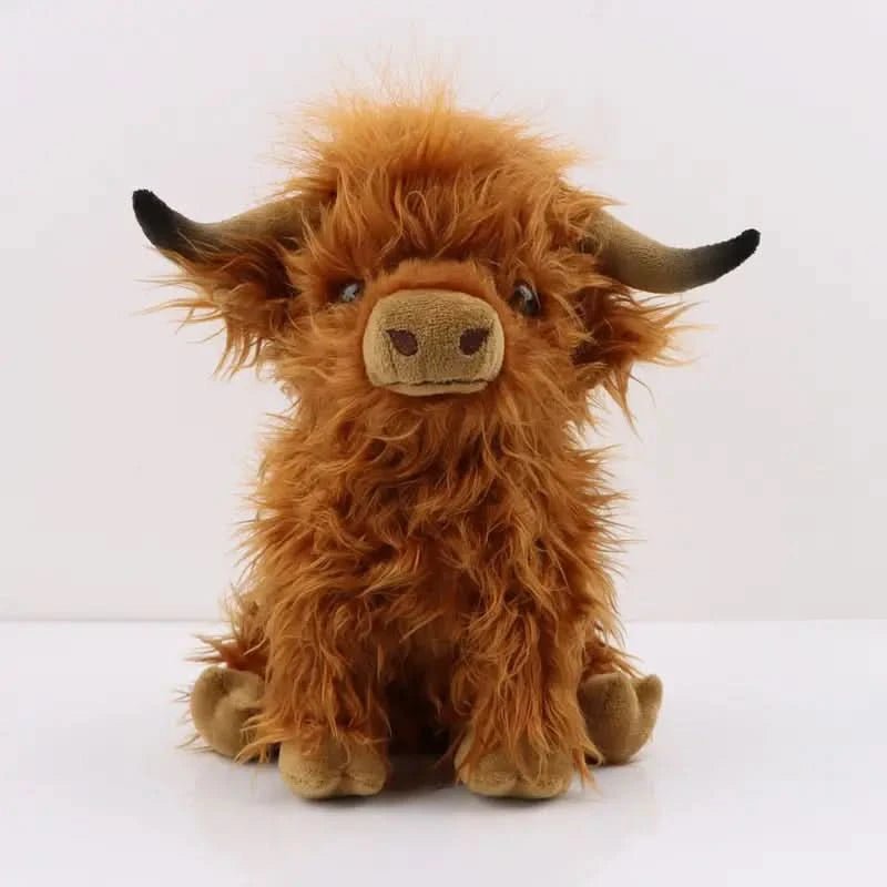 Cuddly Highland Cow – Plush Highland Cow for Comfort, Solace & Stylish Decoration