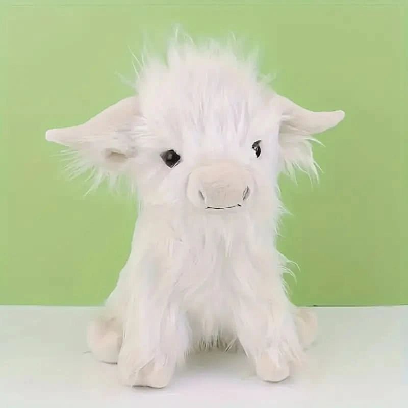 Cuddly Highland Cow – Plush Highland Cow for Comfort, Solace & Stylish Decoration