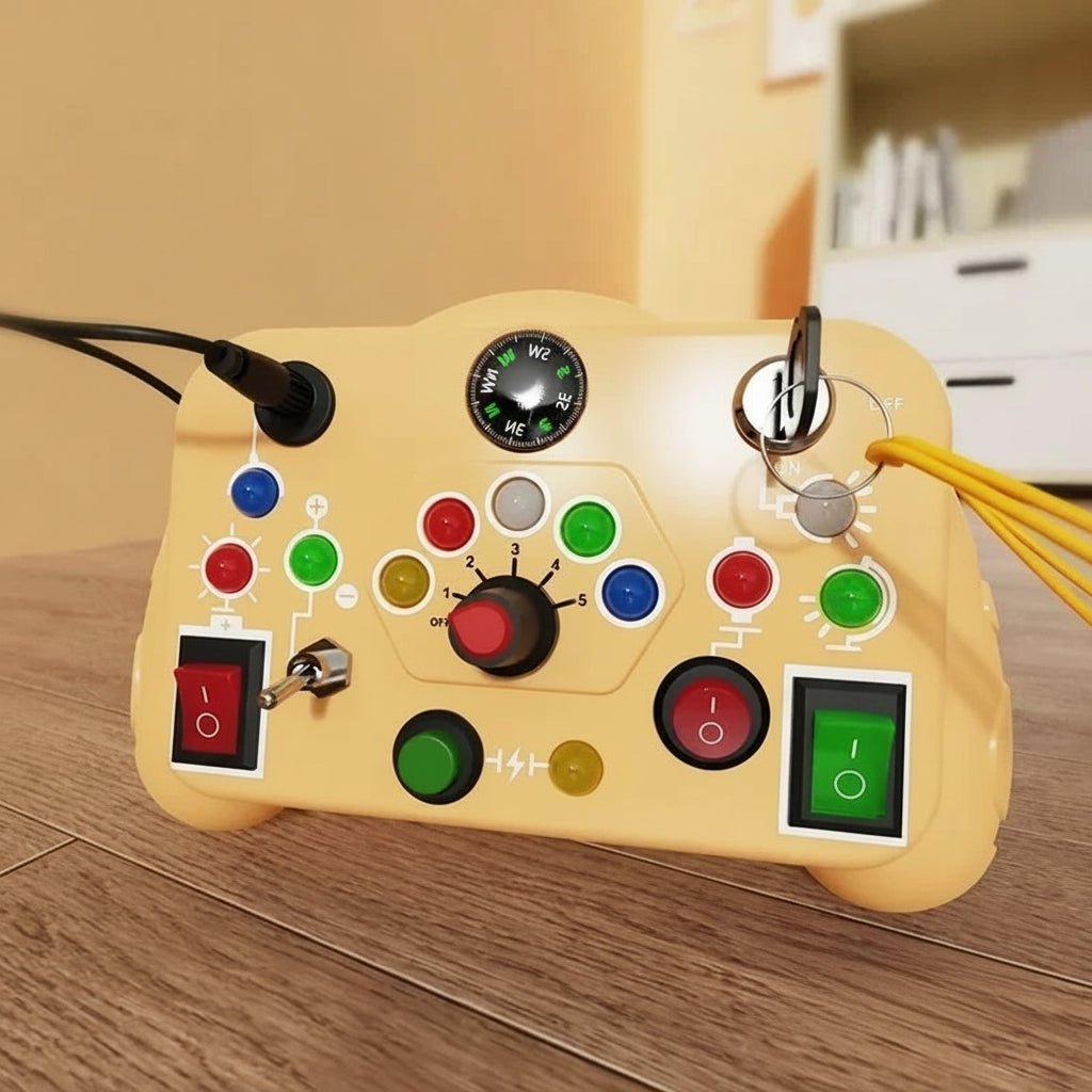 LIGHTIPLAY – Interaktives Montessori-Sinnesbrett mit LED für Kinder von 2–4 Jahren 9