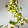 LUMIFOLIA – Elegante grüne LED-Lichterkette in Blattform (batteriebetrieben) 0