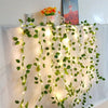 LUMIFOLIA – Elegante grüne LED-Lichterkette in Blattform (batteriebetrieben) 9