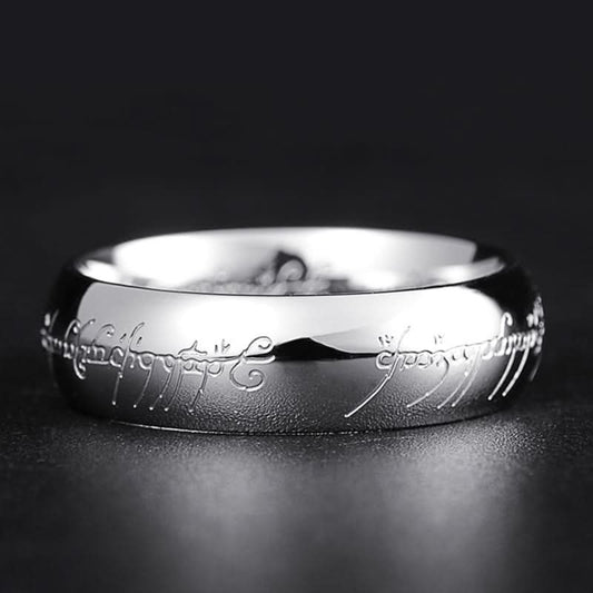 Lumina Runen Ring – Leuchtender Schmuckring Mit Gravur Für Glück Und Positivität