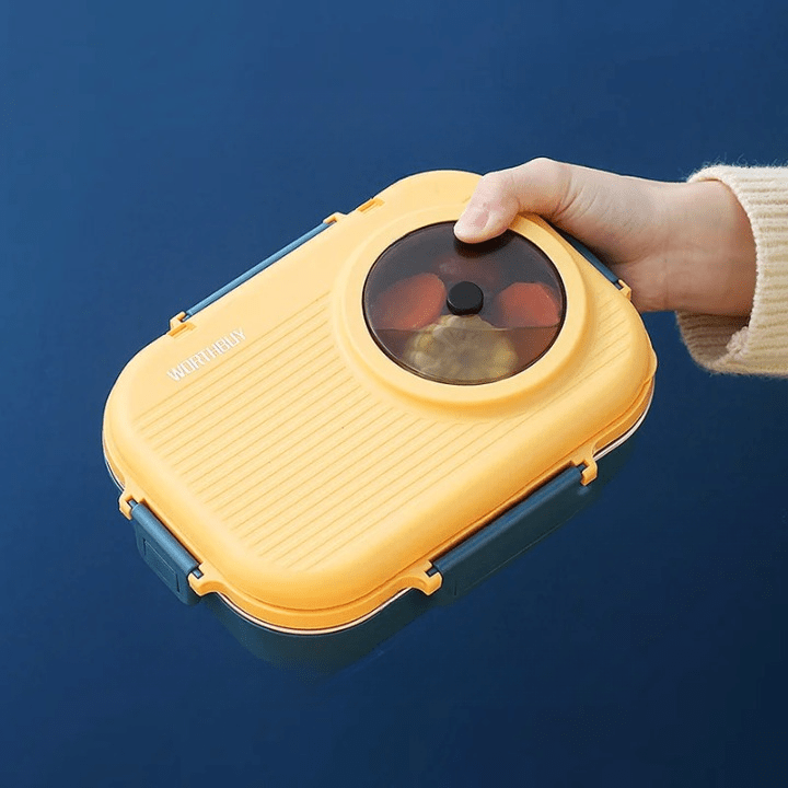 MahlPort – Edelstahl-Vesperdose Mit Isolierung Für Frische Und Organisierte Mahlzeiten