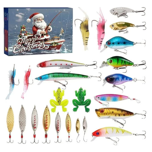 Fishing Advent Calendar 2025 – 24 Lures For Exciting Catches