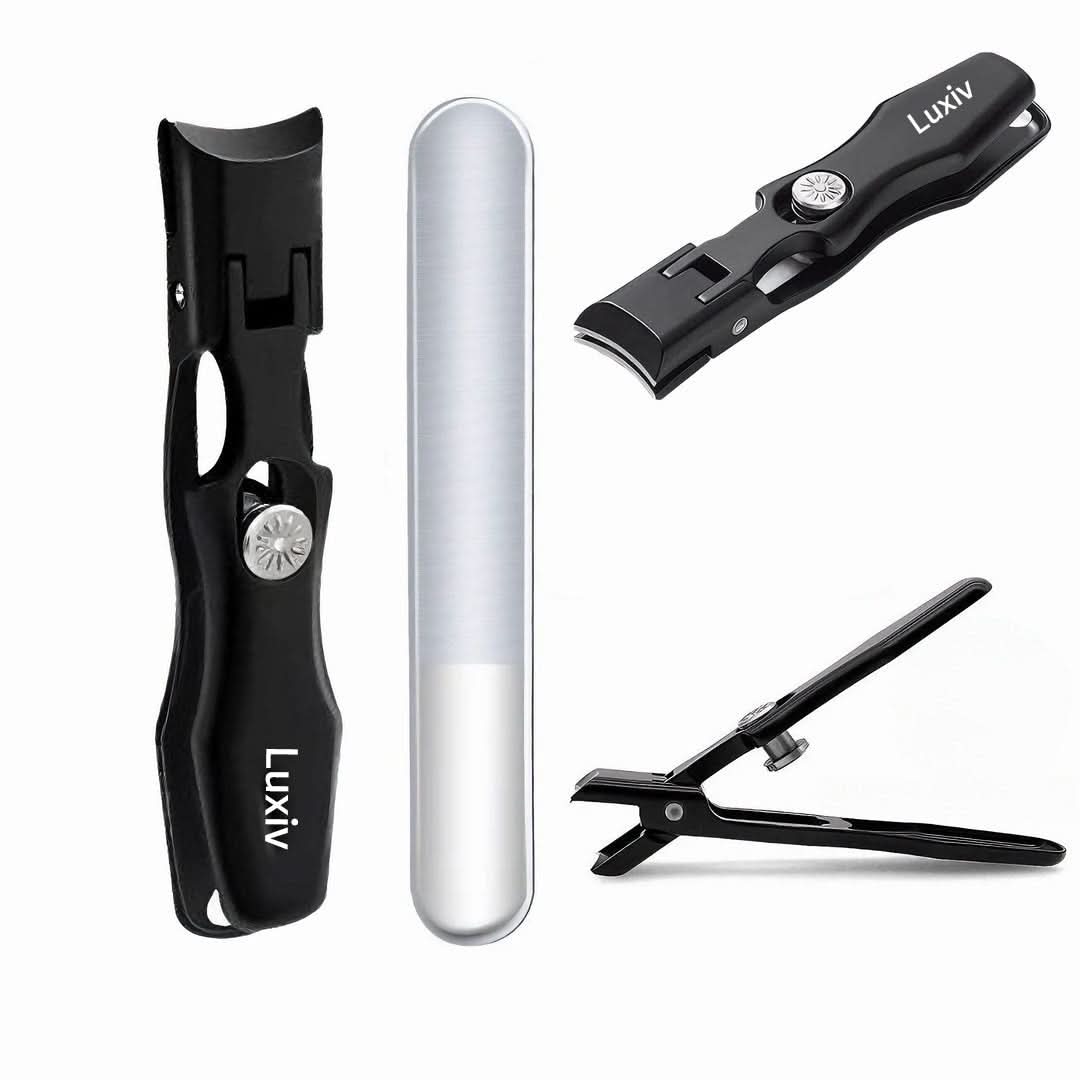 LUXIV Nail Clippers – Extra-Sharp Nail Clippers For Thick Nails And Clean Cuts
