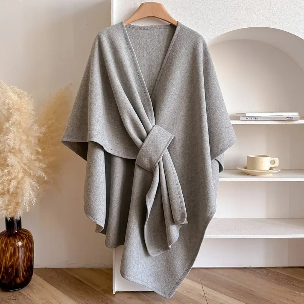 LUXPONCHO – Winddichter Schalmantel für gemütliche Eleganz 7